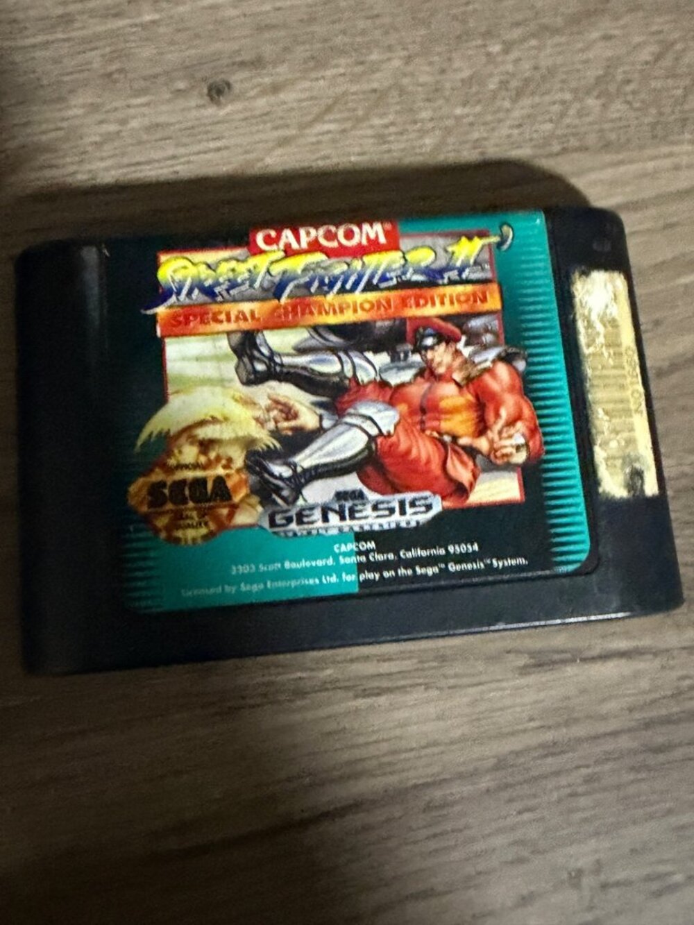 Genesis Street Fighter 2 Special Champion edition